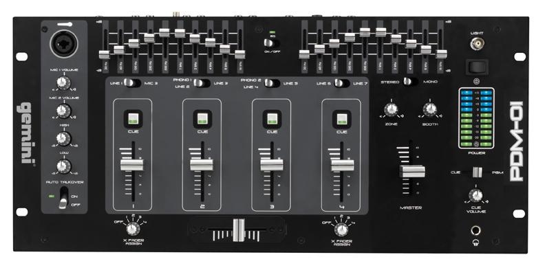 GEMINI PDM -01 DJ MIXER